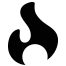 Logo da Agência Pira em preto e branco